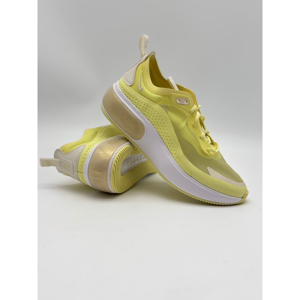 Nike Air Max Dia Pale Yellow White Womens Sneakers CI1214-302 US 6.5